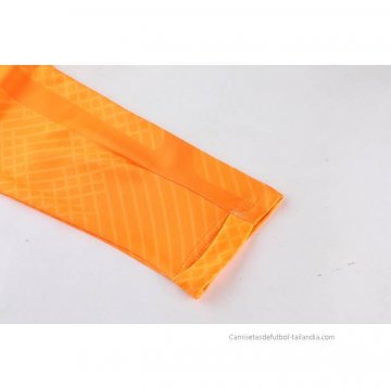 Chandal de Sudadera del Barcelona 2022-2023 Naranja