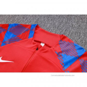 Chandal de Sudadera del Barcelona 2023-2024 Rojo
