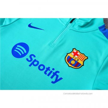 Chandal de Sudadera del Barcelona 2023-2024 Verde