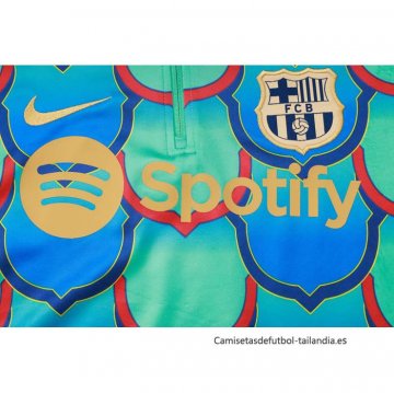 Chandal de Sudadera del Barcelona 2024-2025 Verde