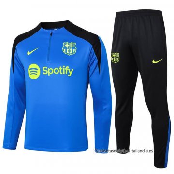 Chandal de Sudadera del Barcelona Nino 2024-2025 Azul Chandal de Sudadera del Barcelona Nino 2024-2025 Azul
