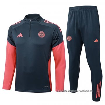 Chandal de Sudadera del Bayern Munich Nino 2025-2026 Gris Naranja Chandal de Sudadera del Bayern Munich Nino 2025-2026 Gris Naranja