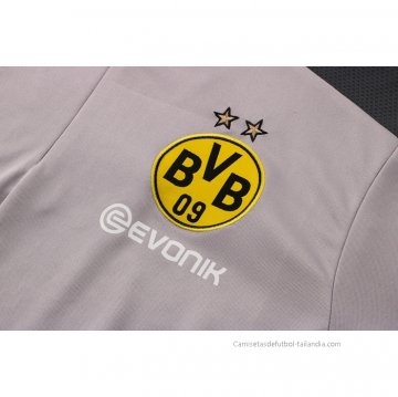 Chandal de Sudadera del Borussia Dortmund 2021-2022 Gris