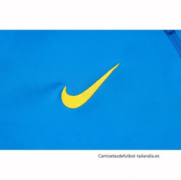 Chandal de Sudadera del Brasil Nino 2026-2027 Azul