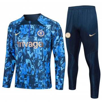 Chandal de Sudadera del Chelsea 2023-2024 Azul Chandal de Sudadera del Chelsea 2023-2024 Azul