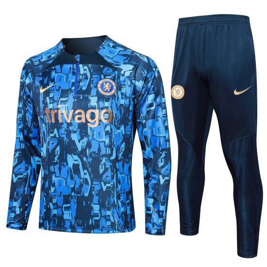 Chandal de Sudadera del Chelsea 2023-2024 Azul - Haga un click en la imagen para cerrar