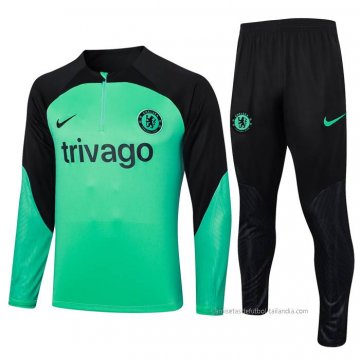 Chandal de Sudadera del Chelsea 2023-2024 Verde Chandal de Sudadera del Chelsea 2023-2024 Verde