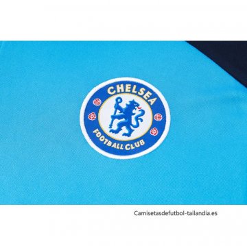 Chandal de Sudadera del Chelsea Nino 2024-2025 Azul