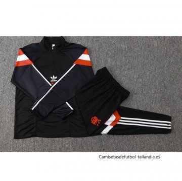 Chandal de Sudadera del Flamengo 2024-2025 Negro
