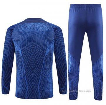 Chandal de Sudadera del Francia 2022-2023 Azul Oscuro