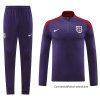 Chandal de Sudadera del Inglaterra 2024-2025 Purpura Chandal de Sudadera del Inglaterra 2024-2025 Purpura