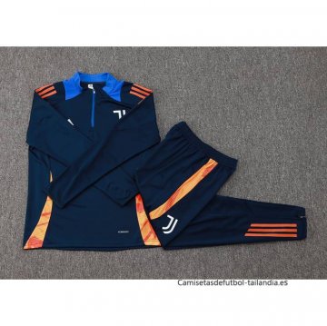 Chandal de Sudadera del Juventus 2024-2025 Azul
