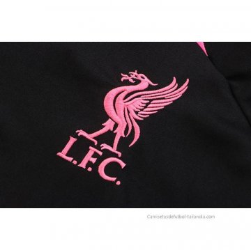 Chandal de Sudadera del Liverpool Nino 2022-2023 Negro