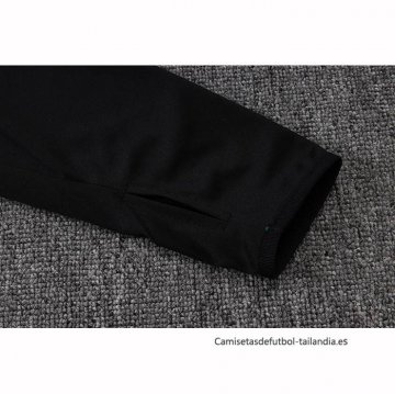 Chandal de Sudadera del Liverpool Nino 2025-2026 Verde Negro