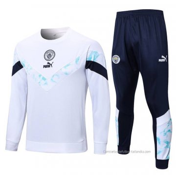 Chandal de Sudadera del Manchester City 2022 Blanco Chandal de Sudadera del Manchester City 2022 Blanco