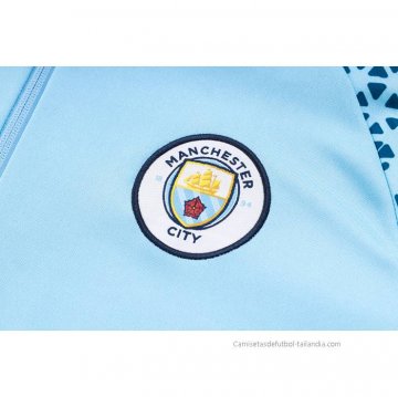Chandal de Sudadera del Manchester City 2023-2024 Azul