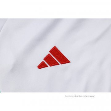 Chandal de Sudadera del Manchester United Nino 2023-2024 Blanco
