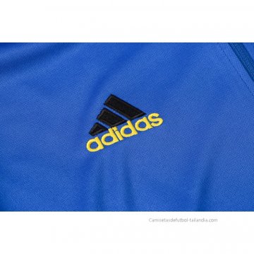 Chandal de Sudadera del Manchester United Nino 2021-2022 Azul