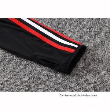 Chandal de Sudadera del Manchester United Nino 2026-2027 Negro