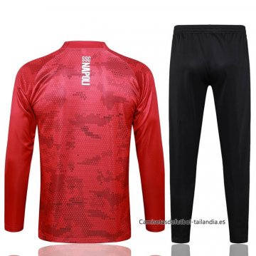 Chandal de Sudadera del Napoli 2024-2025 Rojo