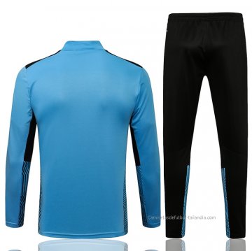 Chandal de Sudadera del Olympique Marsella 2021-2022 Azul