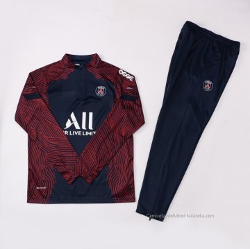 Chandal de Sudadera del Paris Saint-Germain 2021-2022 Azul