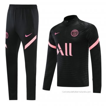 Chandal de Sudadera del Paris Saint-Germain 2021-2022 Negro