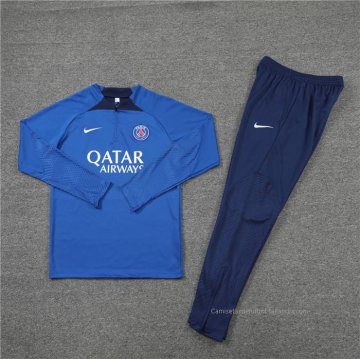 Chandal de Sudadera del Paris Saint-Germain 2022-2023 Azul Oscuro