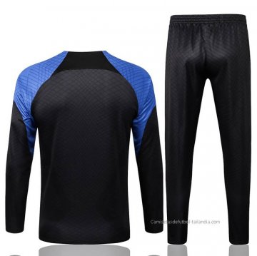 Chandal de Sudadera del Paris Saint-Germain 2022-2023 Negro