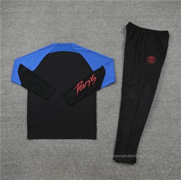 Chandal de Sudadera del Paris Saint-Germain Jordan 2022-2023 Negro