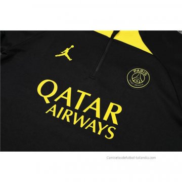 Chandal de Sudadera del Paris Saint-Germain Jordan 2022-2023 Negro