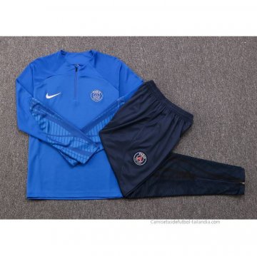 Chandal de Sudadera del Paris Saint-Germain Nino 2022-2023 Azul
