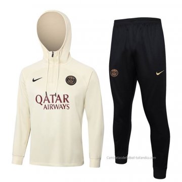 Chandal de Sudadera del Paris Saint-Germain Nino 2023-2024 Amarillo Chandal de Sudadera del Paris Saint-Germain Nino 2023-2024 Amarillo