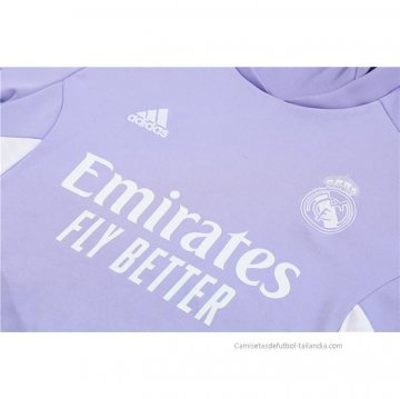 Chandal de Sudadera del Real Madrid 2022 Purpura