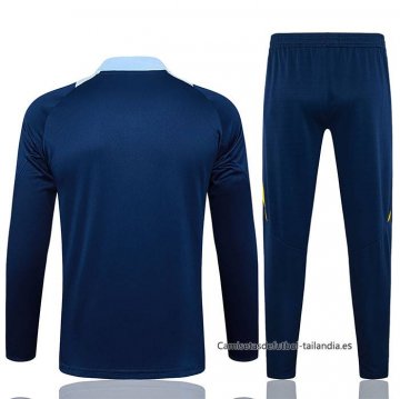 Chandal de Sudadera del Real Madrid 2024-2025 Azul