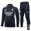 Chandal de Sudadera del Real Madrid 2025-2026 Gris Oscuro Chandal de Sudadera del Real Madrid 2025-2026 Gris Oscuro