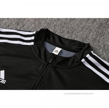 Chandal de Sudadera del Real Madrid Nino 2021-2022 Negro