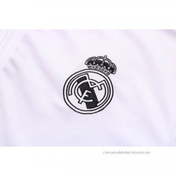 Chandal de Sudadera del Real Madrid Nino 2022-2023 Blanco