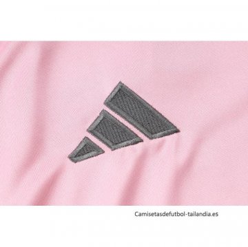 Chandal de Sudadera del Real Madrid Nino 2024-2025 Rosa