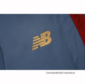 Chandal de Sudadera del Sao Paulo 2025-2026 Gris Rojo