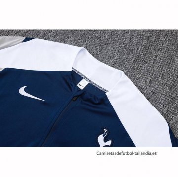 Chandal de Sudadera del Tottenham Hotspur Nino 2025-2026 Azul Gris