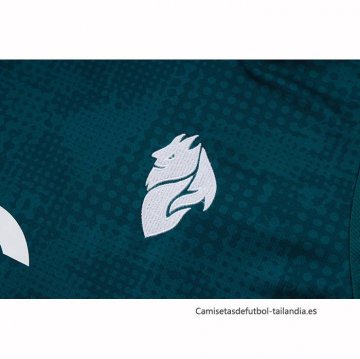 Chandal del AC Milan Manga Corta 2025-2026 Verde - Pantalon Corto