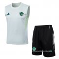 Chandal del Al-Ahli Saudi Sin Mangas 2025-2026 Blanco