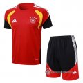 Chandal del Alemania Manga Corta 2025-2026 Rojo - Pantalon Corto