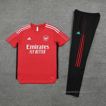 Chandal del Arsenal Manga Corta 2021-2022 Rojo