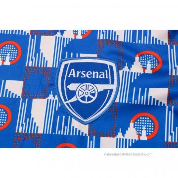 Chandal del Arsenal Manga Corta 2022-2023 Azul