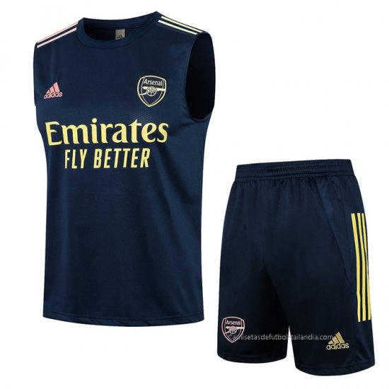 Chandal del Arsenal Sin Mangas 2021-2022 Azul - Haga un click en la imagen para cerrar