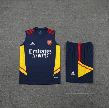 Chandal del Arsenal Sin Mangas 2022-2023 Azul Oscuro
