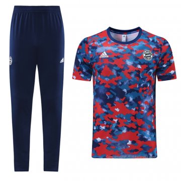 Chandal del Bayern Munich Manga Corta 2021 Azul Chandal del Bayern Munich Manga Corta 2021 Azul