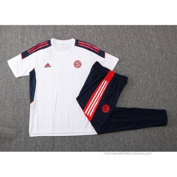 Chandal del Bayern Munich Manga Corta 2022-2023 Blanco